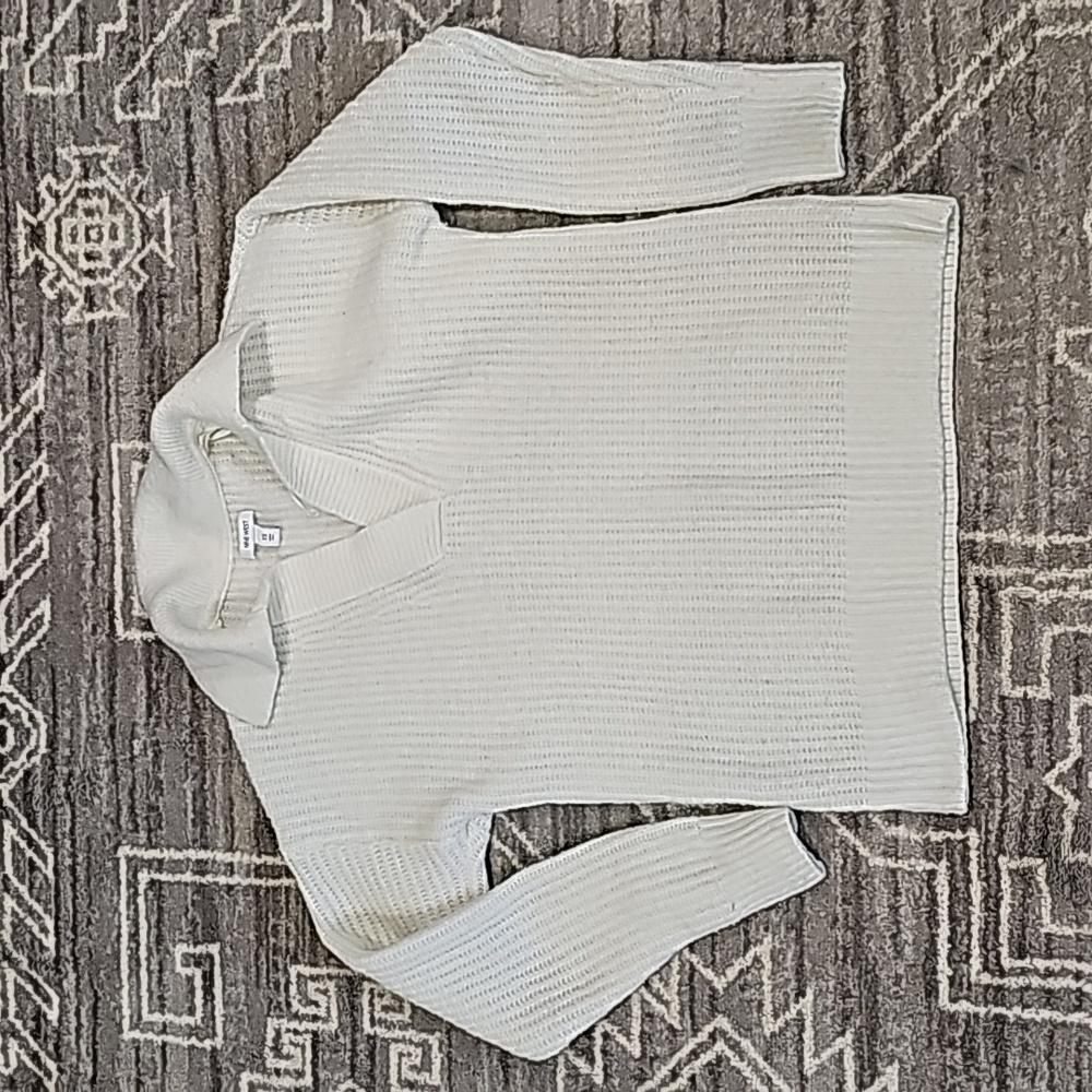 Nine West Collared V neck Sweater Size XS